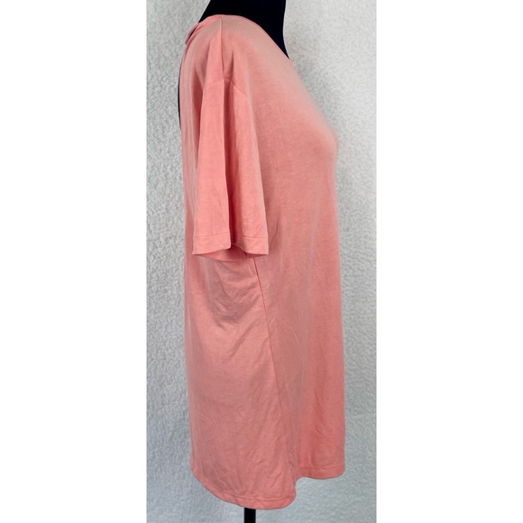 (NWT) AMERICAN APPAREL • Desert Flower Brushed Jersey Open-Back Short Sleeve Tee - Picture 10 of 16